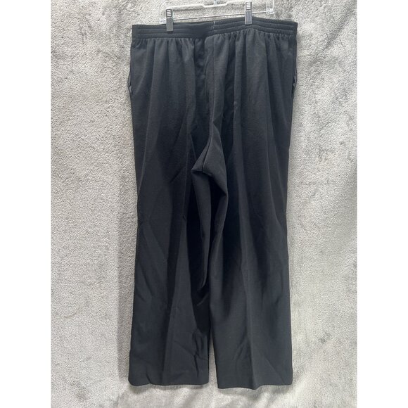 Alfred Dunner Pants Women’s 14 Black Classic Stretch Proportion Short Comfort - Picture 3 of 7